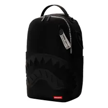Sprayground Shark Central Printed Zip - Mochila negra - lado