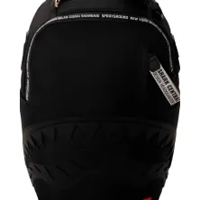 Sprayground Shark Central Printed Zip - Mochila negra - frontal 2 Sprayground Shark Central Printed Zip - Mochila negra - frontal 2