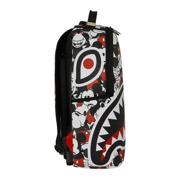 Sprayground Mickey Crammed de Disney - lado Sprayground Mickey Crammed de Disney - lado