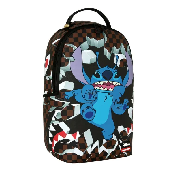 Sprayground Stitch Breakout - Mochila Disney lateral Sprayground Stitch Breakout - Mochila Disney lateral