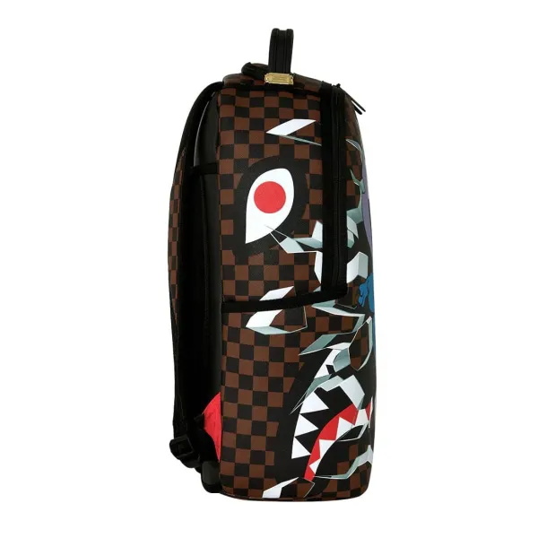 Sprayground Stitch Breakout - Mochila Disney lado Sprayground Stitch Breakout - Mochila Disney lado