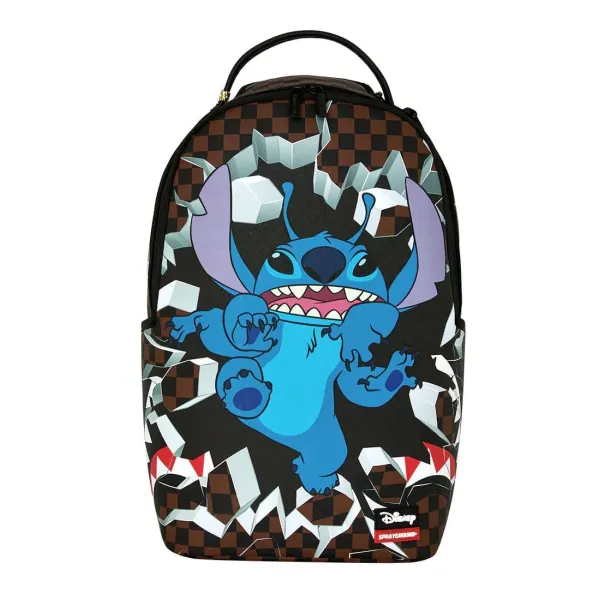 Sprayground Stitch Breakout - Mochila Disney frontal Sprayground Stitch Breakout - Mochila Disney frontal