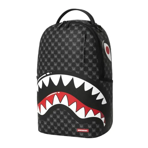 Mochila Sprayground en negro - Shark in Paris Bubbly Black - lado 2 Mochila Sprayground en negro - Shark in Paris Bubbly Black - lado 2