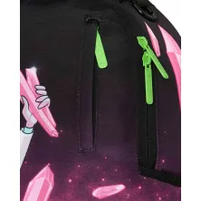 Mochila Sprayground Rick and Morty en negro y rosa - cremallera Mochila Sprayground Rick and Morty en negro y rosa - cremallera