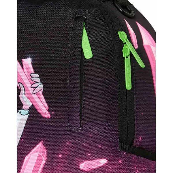 Mochila Sprayground Rick and Morty en negro y rosa - cremallera Mochila Sprayground Rick and Morty en negro y rosa - cremallera