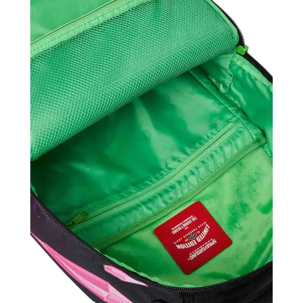 Mochila Sprayground Rick and Morty en negro y rosa - interior Mochila Sprayground Rick and Morty en negro y rosa - interior