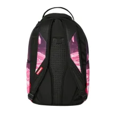 Mochila Sprayground Rick and Morty en negro y rosa - trasera Mochila Sprayground Rick and Morty en negro y rosa - trasera