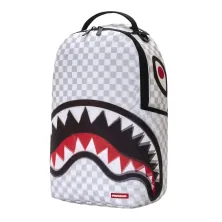 Mochila Sprayground blanca Shark in Paris 3d - lateral Mochila Sprayground blanca Shark in Paris 3d - lateral