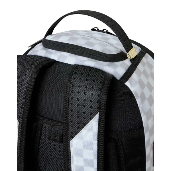 Mochila Sprayground blanca Shark in Paris 3d - asa Mochila Sprayground blanca Shark in Paris 3d - asa