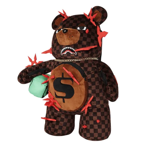 Oso Sprayground Ninja Star Bear - lado 2 Oso Sprayground Ninja Star Bear - lado 2