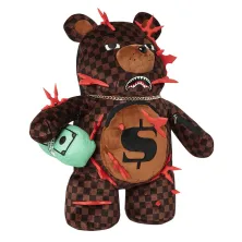 Oso Sprayground Ninja Star Bear - lado 1 Oso Sprayground Ninja Star Bear - lado 1