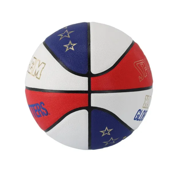 Balon tricolor Spalding Harlem Globetrotters - lado