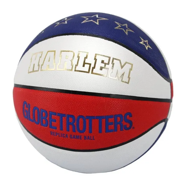 Balon tricolor Spalding Harlem Globetrotters - lateral