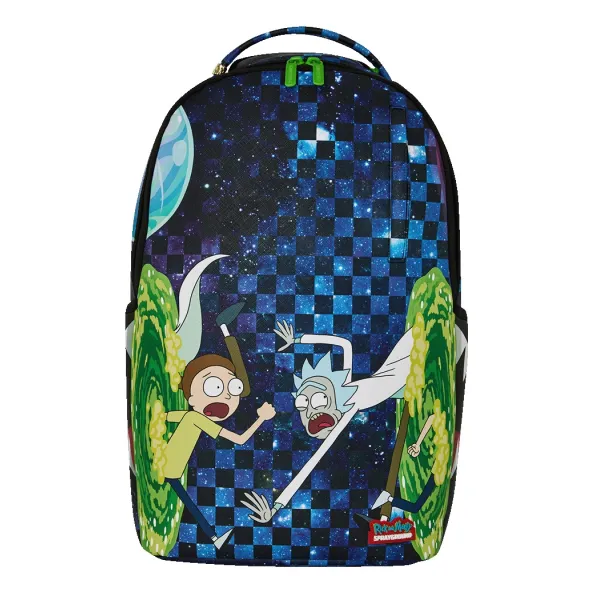 Mochila Sprayground Rick and Morty Portal Jumping