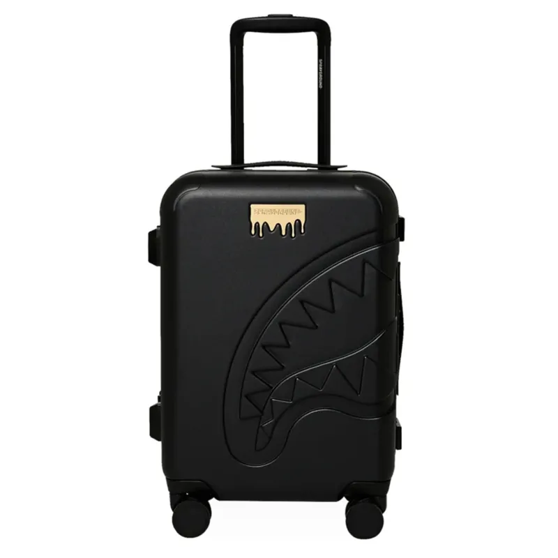 maleta sprayground negra frontal
