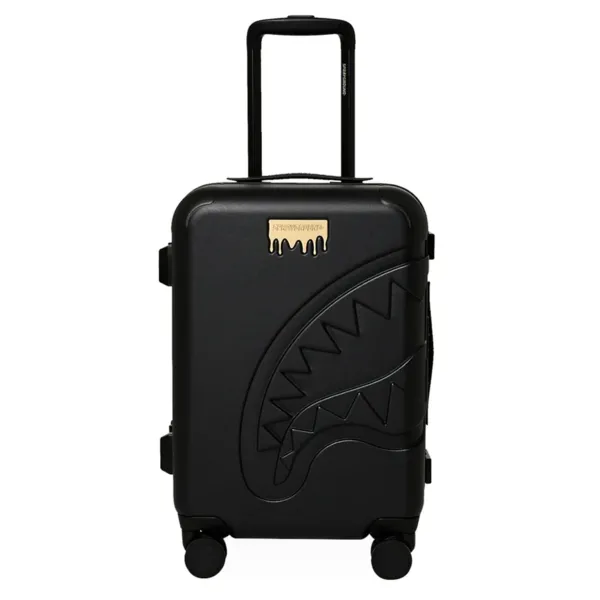 maleta sprayground negra frontal