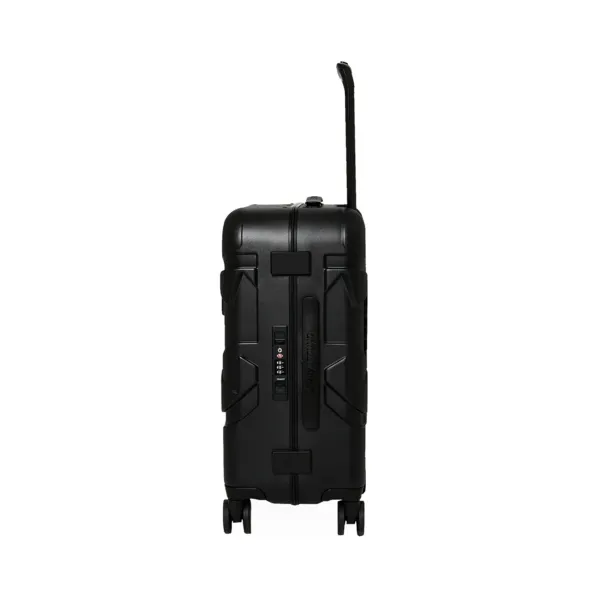 maleta sprayground negra lado
