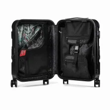 maleta sprayground negra interior