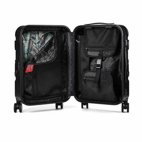 maleta sprayground negra interior