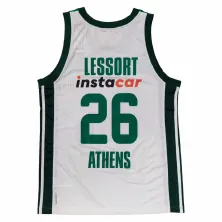 Camiseta Mathias Lessort Panathinaikos Baloncesto Euroliga Oficial Adidas Parthenon