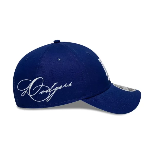 Gorra curva Los Angeles Dodgers Side Script New Era 9Forty