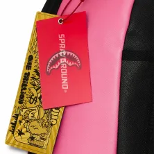 Sprayground Shark Central Pink Embroidered - etiquetas Sprayground Shark Central Pink Embroidered - etiquetas