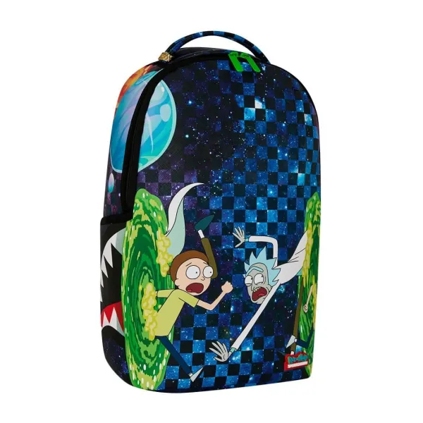 Mochila Sprayground Rick and Morty Portal Jumping