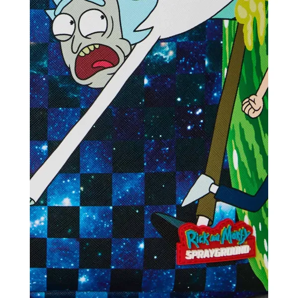 Mochila Sprayground Rick and Morty Portal Jumping