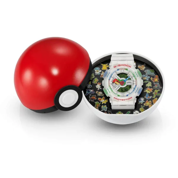 G-Shock GA-110PKM-7A Pokemon - pokeball G-Shock GA-110PKM-7A Pokemon - pokeball