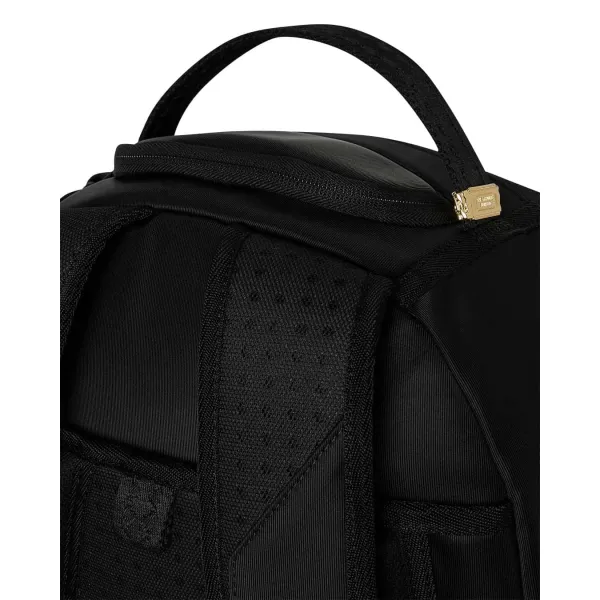 Sprayground Shark Central negra y morada - asa Sprayground Shark Central negra y morada - asa