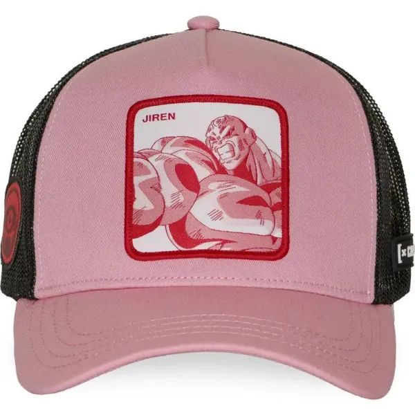 Gorra Capslab Dragon Ball Z Jiren rosa - frontal Gorra Capslab Dragon Ball Z Jiren rosa - frontal