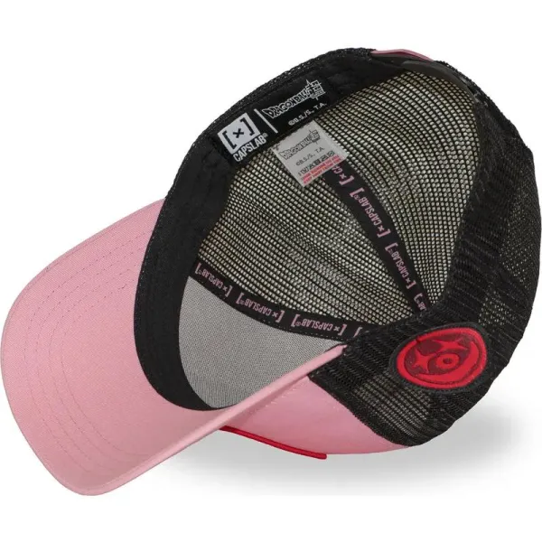 Gorra Capslab Dragon Ball Z Jiren rosa - interior Gorra Capslab Dragon Ball Z Jiren rosa - interior
