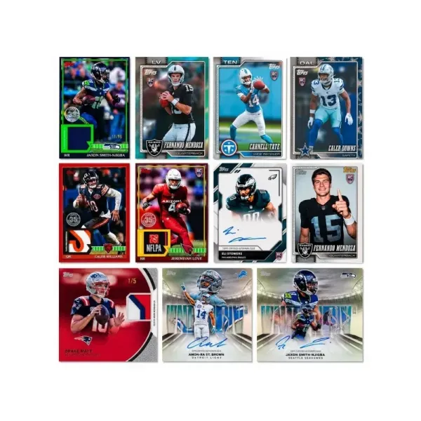 Topps NFL Value Box Flagship 2026 - cards