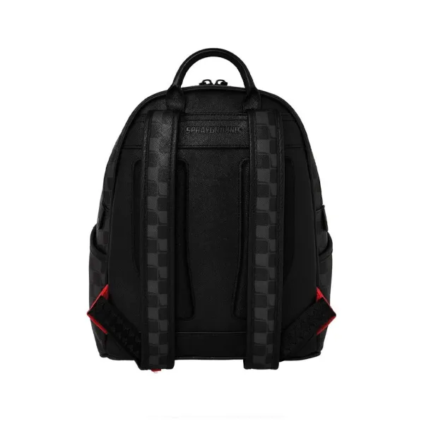 Mochila mujer Sprayground Shark in Paris Ballon black Savage - trasera Mochila mujer Sprayground Shark in Paris Ballon black Savage - trasera