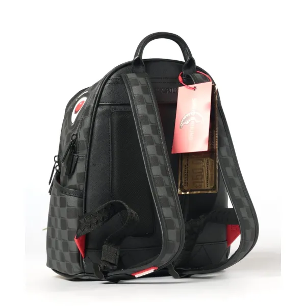 Mochila mujer Sprayground Shark in Paris Ballon black Savage - etiqueta Mochila mujer Sprayground Shark in Paris Ballon black Savage - etiqueta