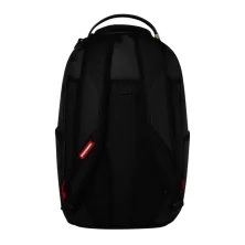 Sprayground Shark Central Negra y bordada - trasera Sprayground Shark Central Negra y bordada - trasera