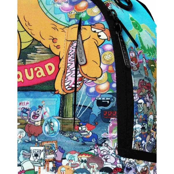Mochila Sprayground Bob Esponja - detalle Mochila Sprayground Bob Esponja - detalle