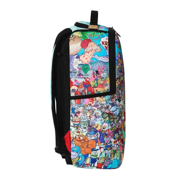 Mochila Sprayground Bob Esponja - lado Mochila Sprayground Bob Esponja - lado