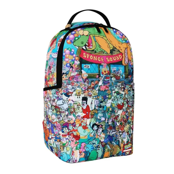 Mochila Sprayground Bob Esponja - lateral 2 Mochila Sprayground Bob Esponja - lateral 2