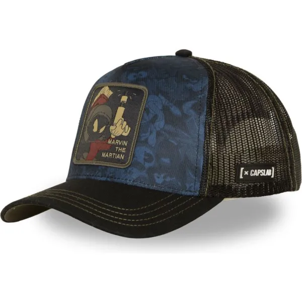 Gorra Capslab Looney Tunes Marvin lateral Gorra Capslab Looney Tunes Marvin lateral