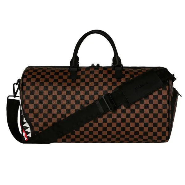 Bolsa de Viaje Sprayground marron - frontal