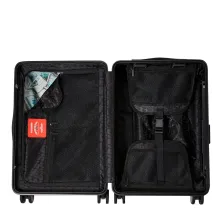 Maleta Sprayground Center Rip negra - interior