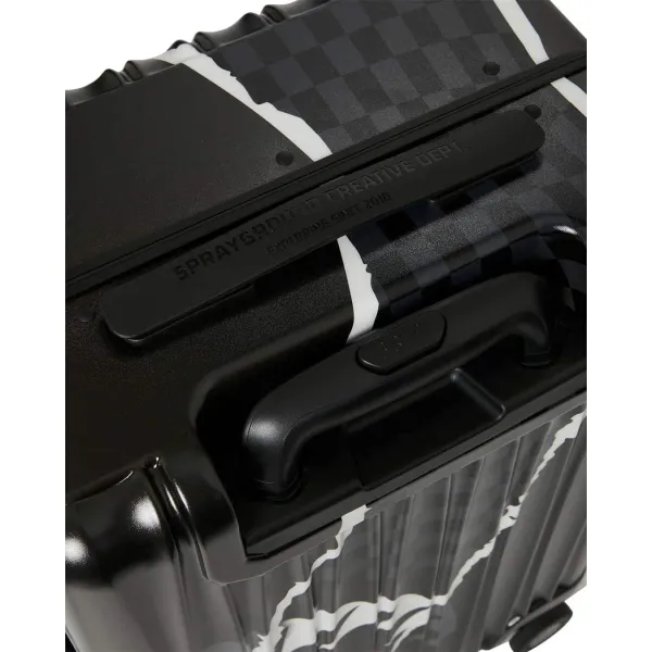 Maleta Sprayground Center Rip negra - asa