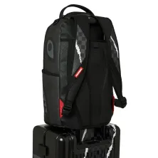 Maleta Sprayground Center Rip negra - mochila