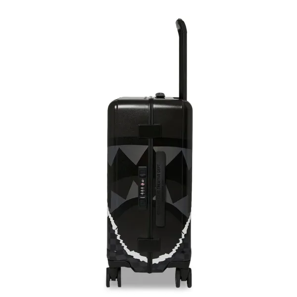 Maleta Sprayground Center Rip negra - lado