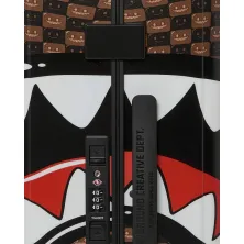 Maleta Sprayground Shark in Paris marrón - cremallera