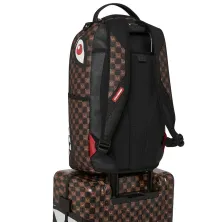 Maleta Sprayground Shark in Paris marrón - mochila