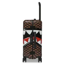 Maleta Sprayground Shark in Paris marrón - lateral
