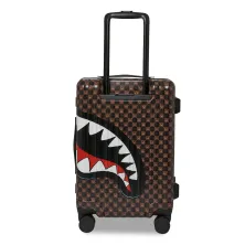 Maleta Sprayground Shark in Paris marrón - posterior
