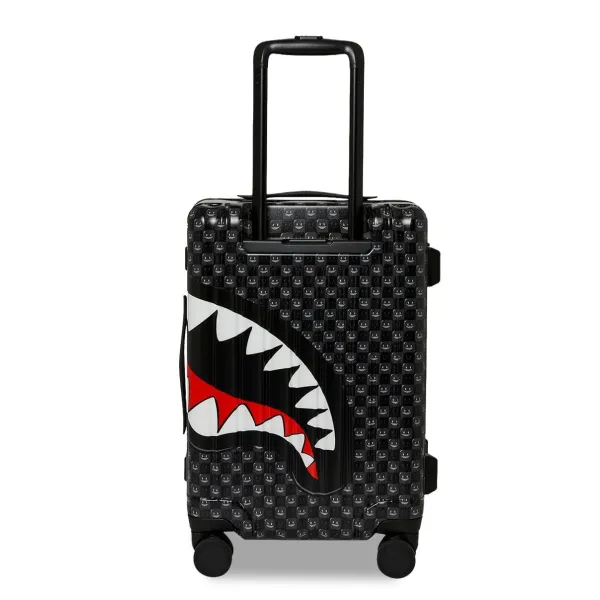 Maleta Sprayground Shark in Paris WTF Bubble Black